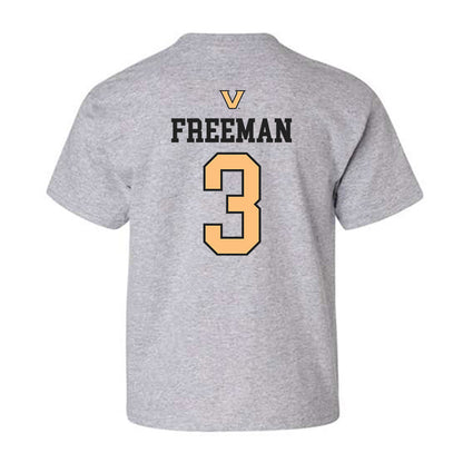 Vanderbilt - NCAA Women's Soccer : Grace Freeman - Sports Shersey Youth T-Shirt-1