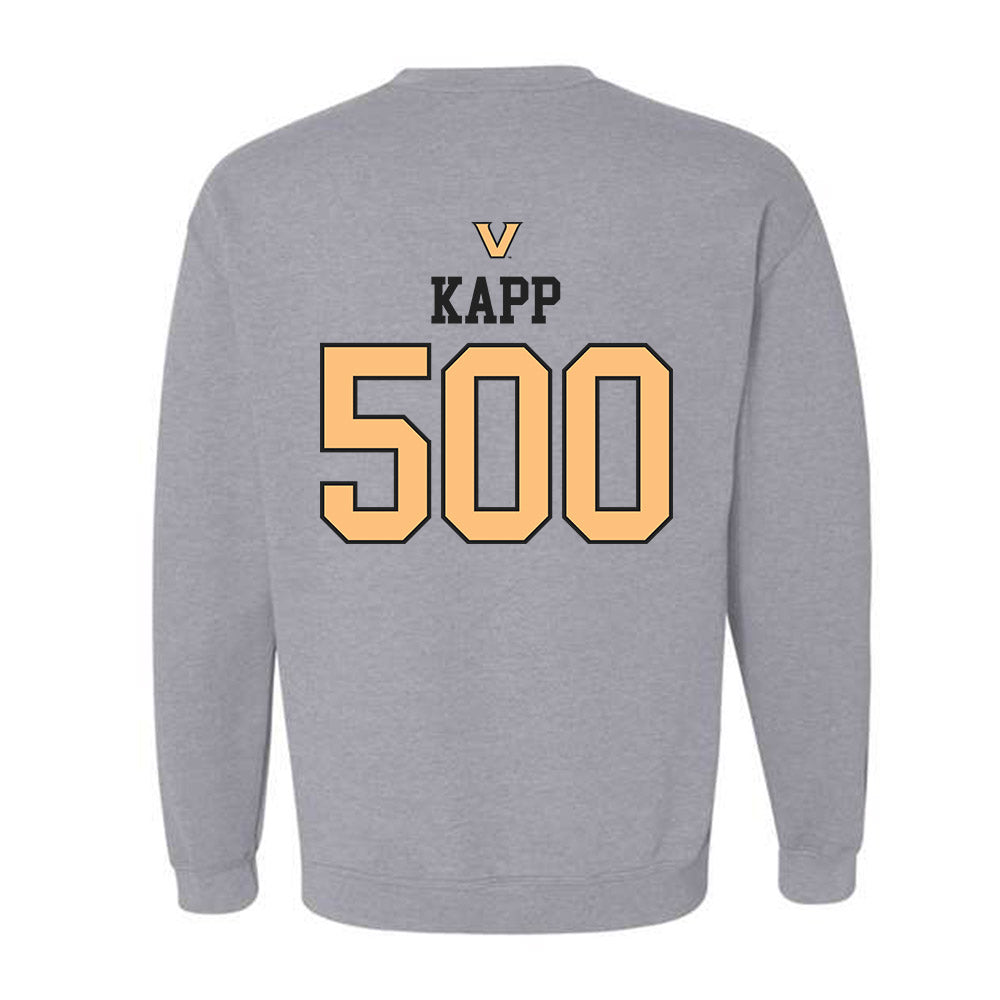 Vanderbilt - NCAA Women's Soccer : Micah Kapp - Sports Shersey Crewneck Sweatshirt-1