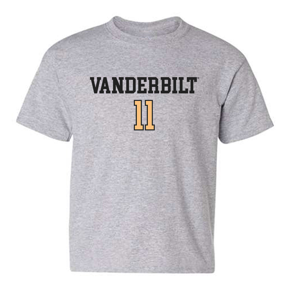 Vanderbilt - NCAA Women's Soccer : Hailey Perkins - Sports Shersey Youth T-Shirt-0