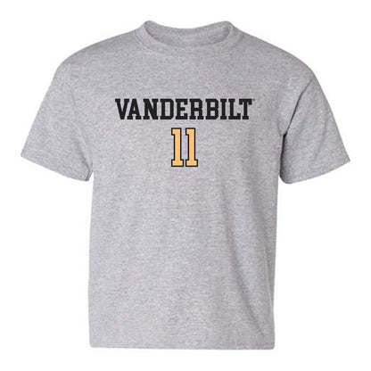 Vanderbilt - NCAA Women's Soccer : Hailey Perkins - Sports Shersey Youth T-Shirt-0