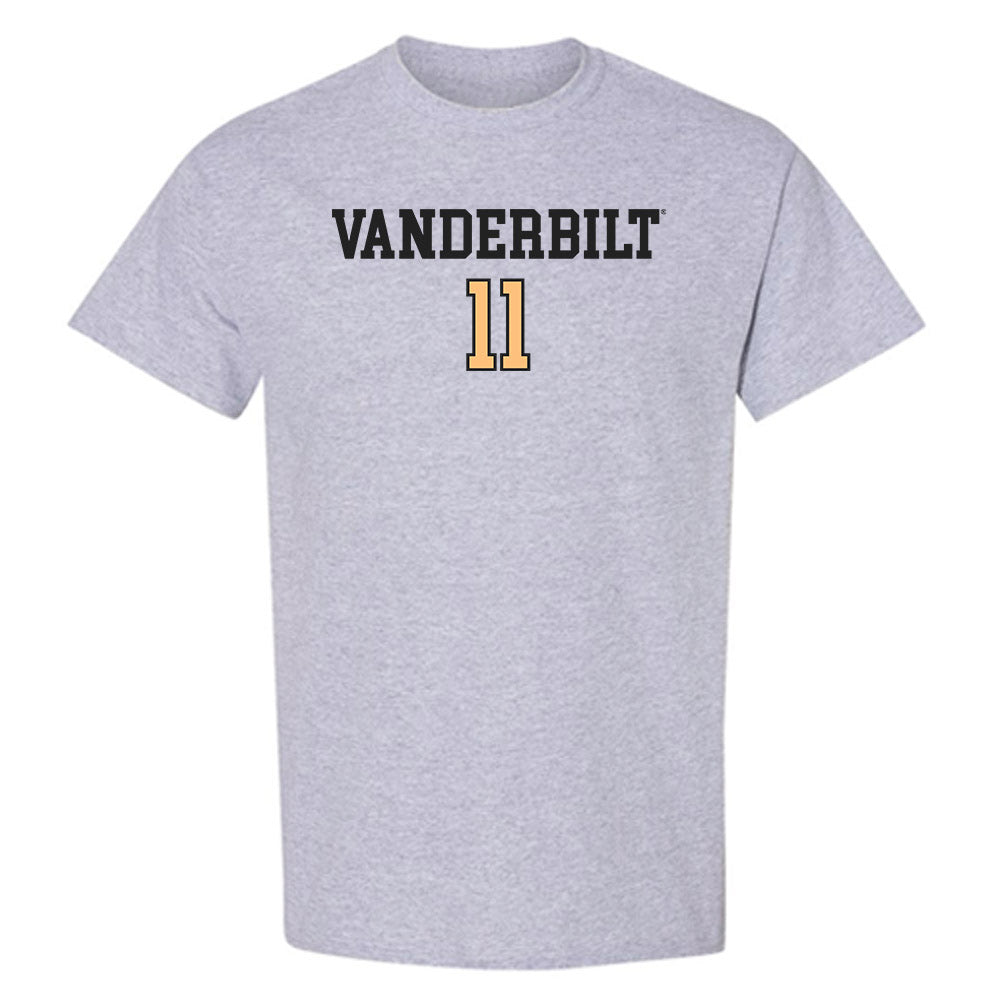 Vanderbilt - NCAA Women's Soccer : Hailey Perkins - Sports Shersey T-Shirt-0