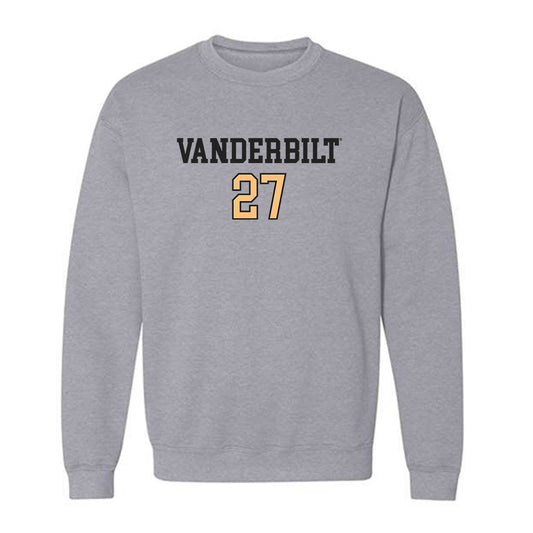 Vanderbilt - NCAA Women's Soccer : Olivia Stafford - Sports Shersey Crewneck Sweatshirt-0