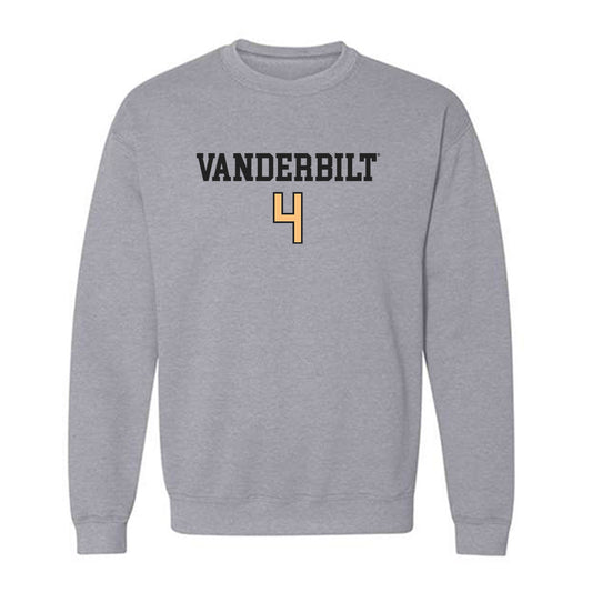Vanderbilt - NCAA Women's Soccer : Megan Hinnenkamp - Sports Shersey Crewneck Sweatshirt-0