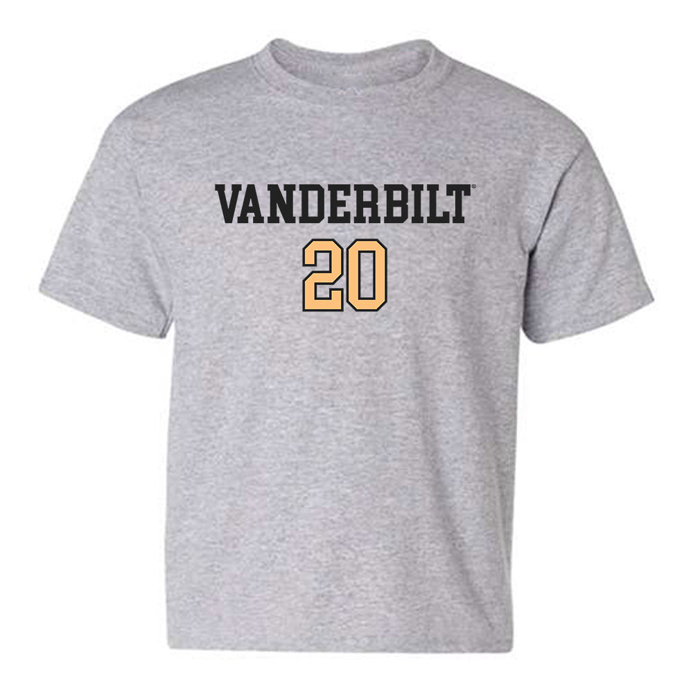 Vanderbilt - NCAA Women's Soccer : Nina Laba - Sports Shersey Youth T-Shirt-0
