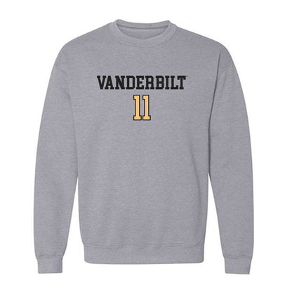 Vanderbilt - NCAA Women's Soccer : Hailey Perkins - Sports Shersey Crewneck Sweatshirt-0