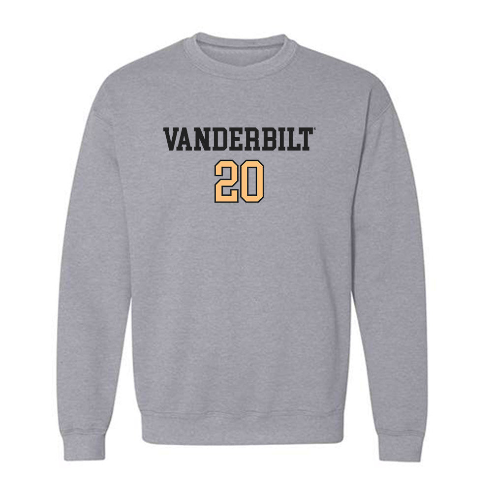 Vanderbilt - NCAA Women's Soccer : Nina Laba - Sports Shersey Crewneck Sweatshirt-0