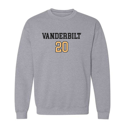 Vanderbilt - NCAA Women's Soccer : Nina Laba - Sports Shersey Crewneck Sweatshirt-0
