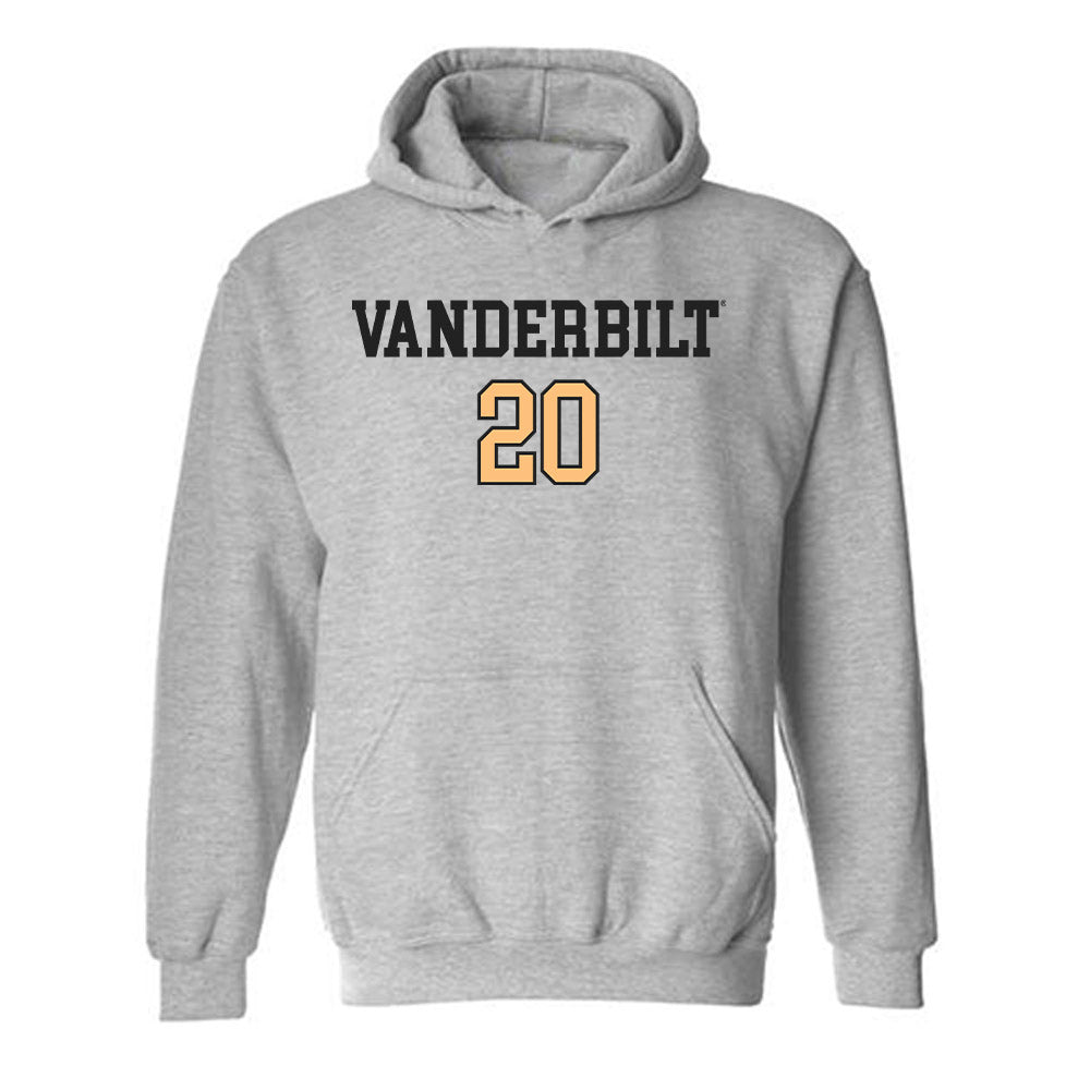 Vanderbilt - NCAA Women's Soccer : Nina Laba - Sports Shersey Hooded Sweatshirt-0