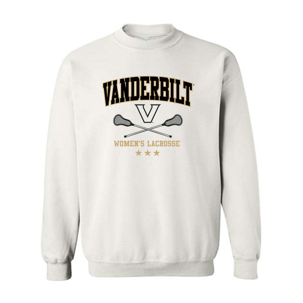Vanderbilt - NCAA Women's Lacrosse : Anna Taraboletti - Sports Shersey Crewneck Sweatshirt-0