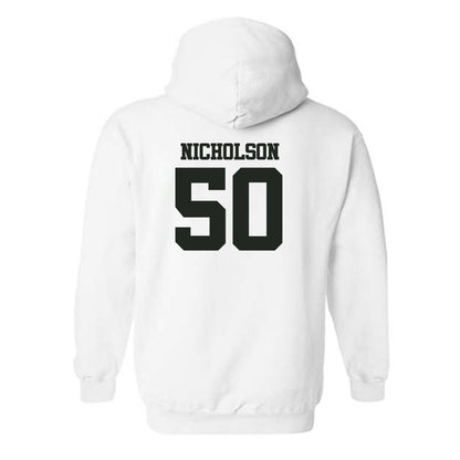 Vanderbilt - NCAA Men's Basketball : Mason Nicholson - Sports Shersey Hooded Sweatshirt-1
