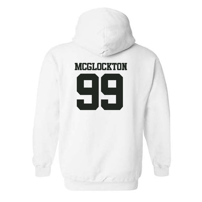 Vanderbilt - NCAA Men's Basketball : Devin Mcglockton - Sports Shersey Hooded Sweatshirt-1