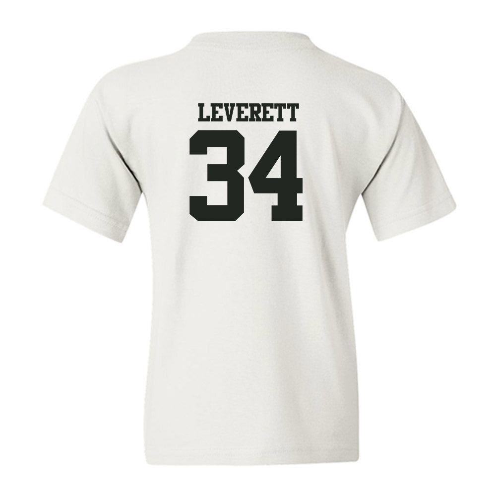 Vanderbilt - NCAA Men's Basketball : Jayden Leverett - Sports Shersey Youth T-Shirt-1