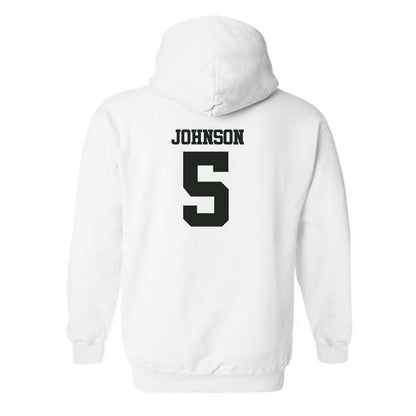 Vanderbilt - NCAA Women's Basketball : Jhai Johnson - Sports Shersey Hooded Sweatshirt-1