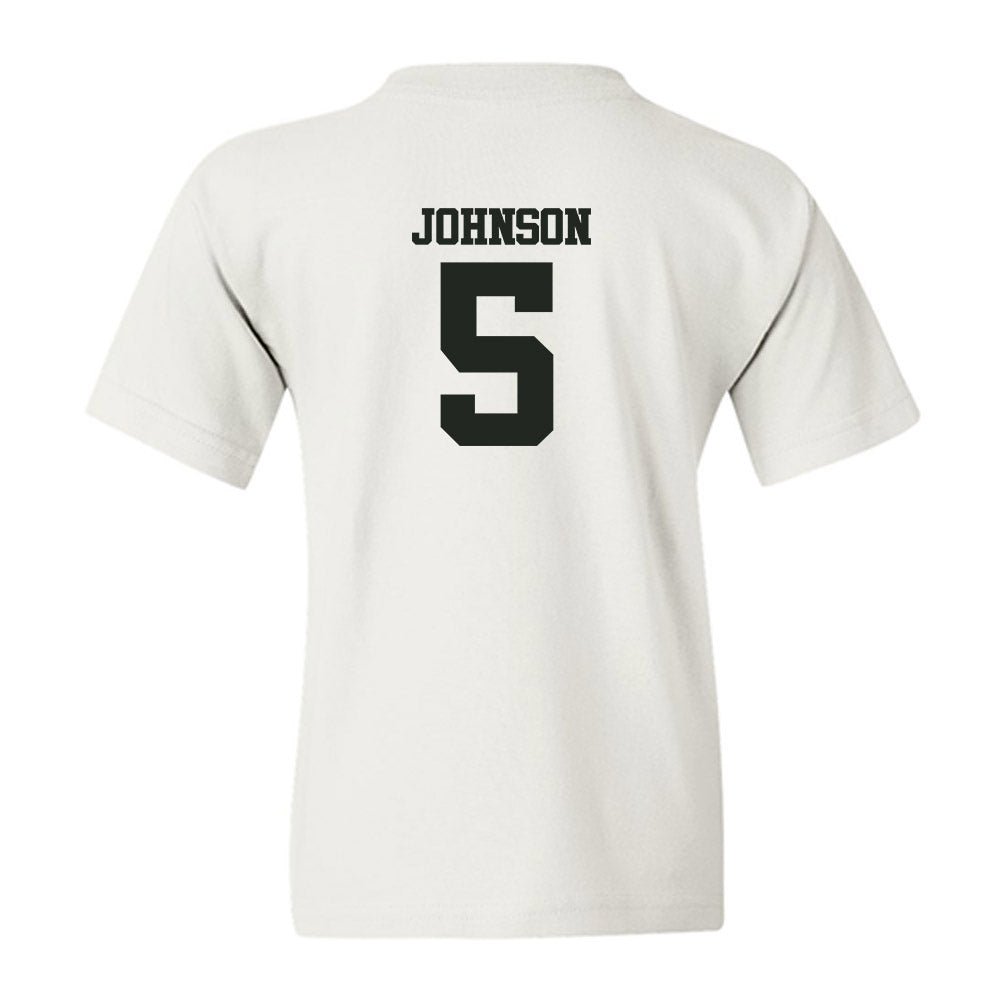 Vanderbilt - NCAA Women's Basketball : Jhai Johnson - Sports Shersey Youth T-Shirt-1