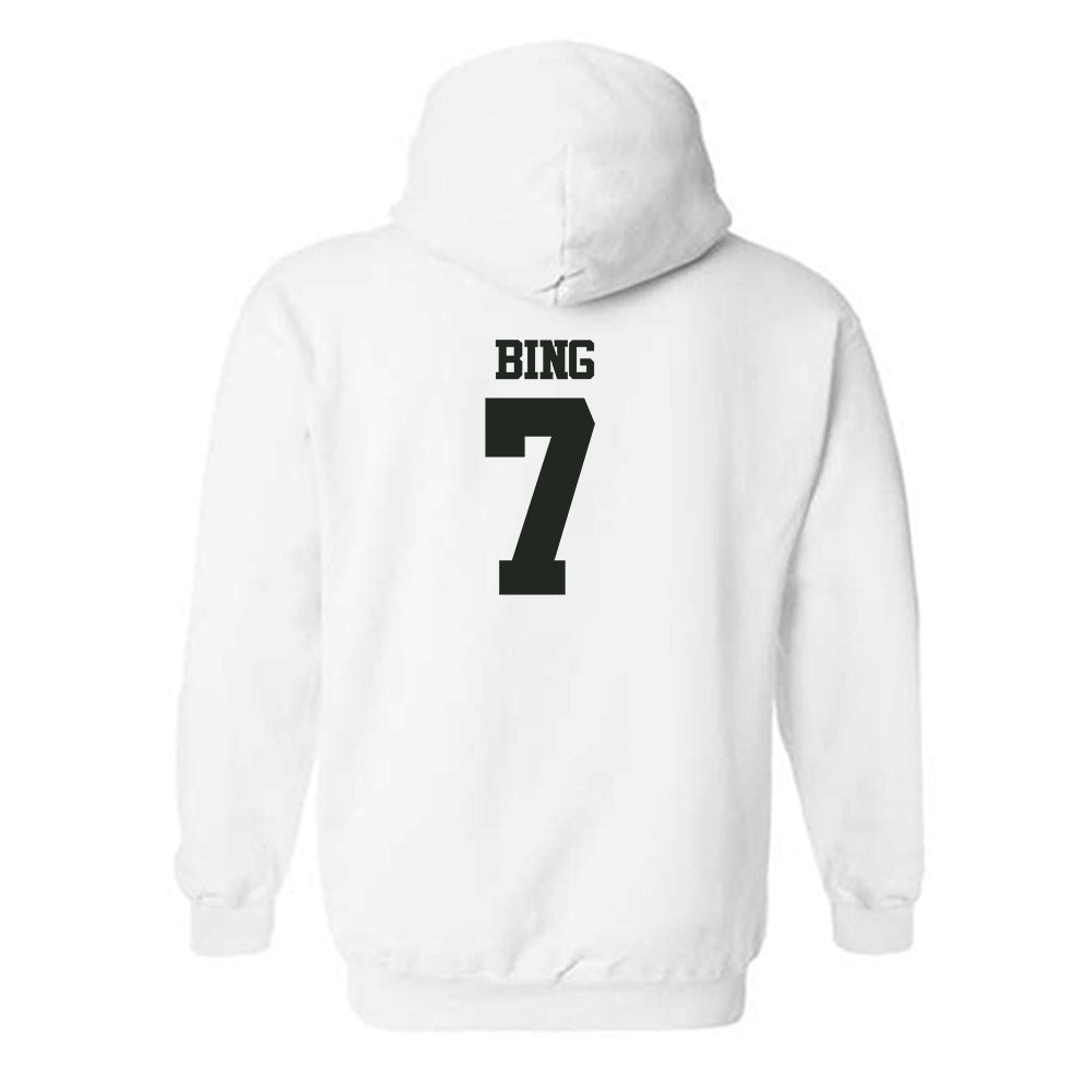 Vanderbilt - NCAA Men's Basketball : Chandler Bing - Sports Shersey Hooded Sweatshirt-1