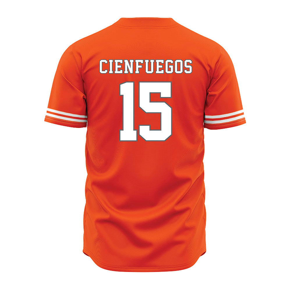 UTRGV - NCAA Baseball : Kike Cienfuegos - Orange Jersey-1