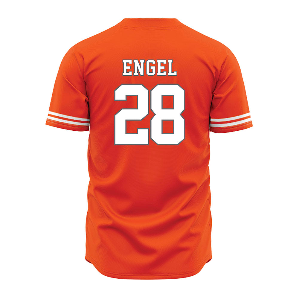 UTRGV - NCAA Baseball : Mason Engel - Orange Jersey-1