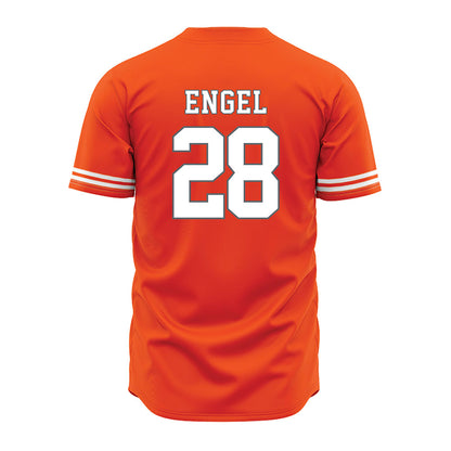 UTRGV - NCAA Baseball : Mason Engel - Orange Jersey-1