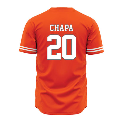 UTRGV - NCAA Baseball : Andy Chapa - Orange Jersey-1