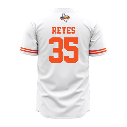 UTRGV - NCAA Baseball : David Reyes - White Jersey-1