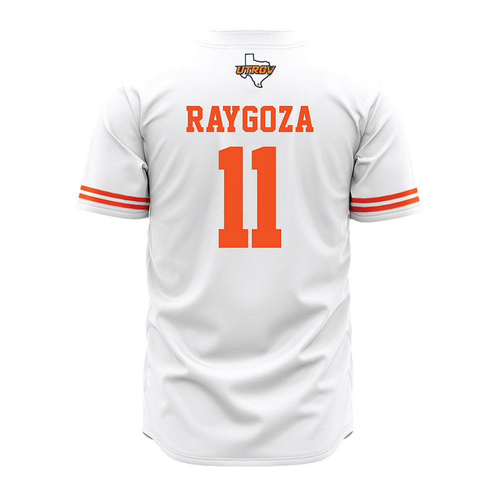 UTRGV - NCAA Baseball : Armani Raygoza - White Jersey-1
