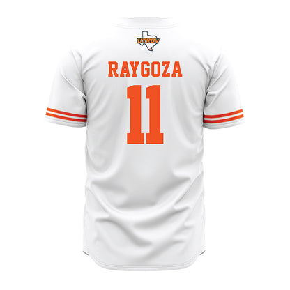 UTRGV - NCAA Baseball : Armani Raygoza - White Jersey-1