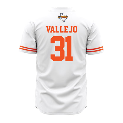 UTRGV - NCAA Baseball : Carlos Vallejo - White Jersey-1