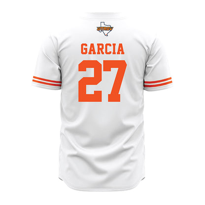 UTRGV - NCAA Baseball : Anthony Garcia - White Jersey-1