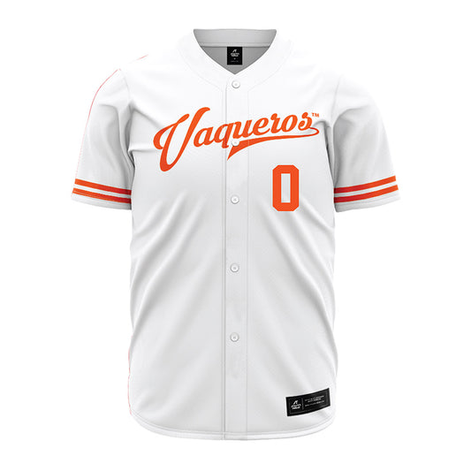 UTRGV - NCAA Baseball : Rudy Gonzalez - White Jersey-0