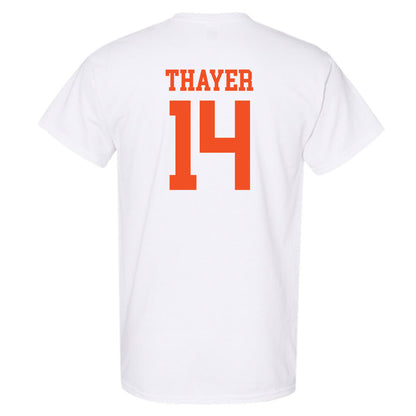 UTRGV - NCAA Baseball : Harrison Thayer - White T-Shirt-1