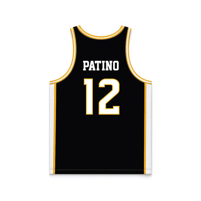 Southern Miss - NCAA Men's Basketball : Felipe Patino - Black Basketball Jersey-1