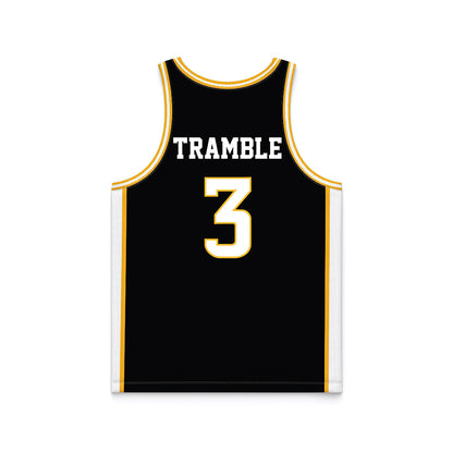 Southern Miss - NCAA Men's Basketball : Chiante Tramble - Black Basketball Jersey-1