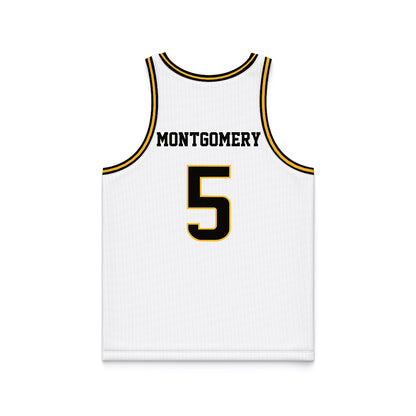 Southern Miss - NCAA Men's Basketball : Jett Montgomery - White Basketball Jersey-1