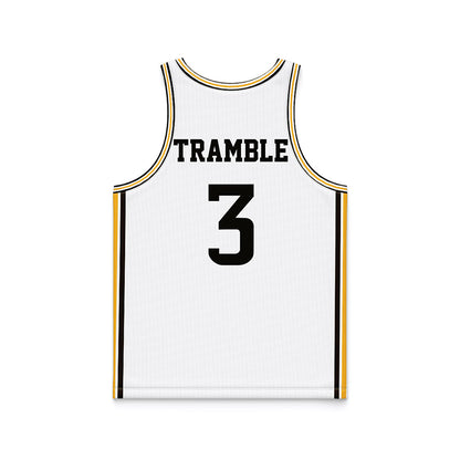 Southern Miss - NCAA Men's Basketball : Chiante Tramble - White Basketball Jersey-1