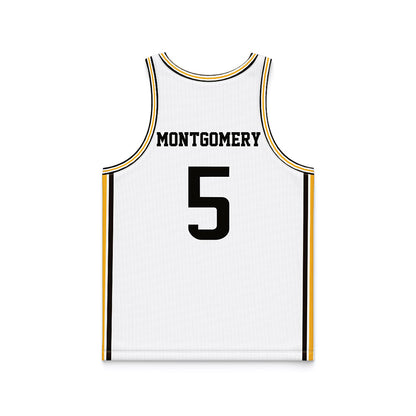 Southern Miss - NCAA Men's Basketball : Jett Montgomery - White Basketball Jersey-1