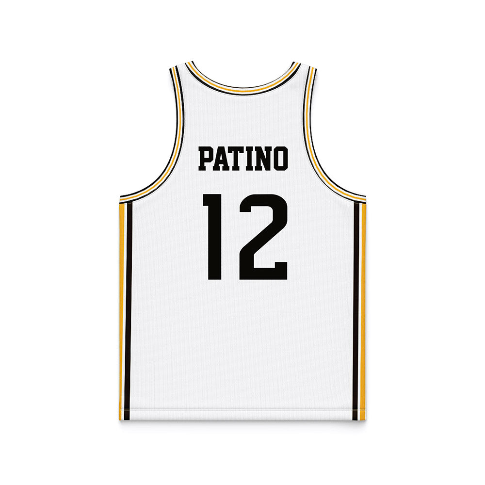 Southern Miss - NCAA Men's Basketball : Felipe Patino - White Basketball Jersey-1