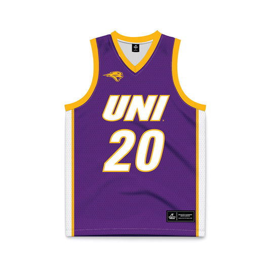 Northern Iowa - NCAA Men's Basketball : Chase Courbat - Basketball Jersey