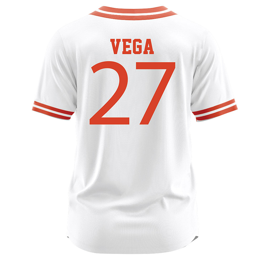 UTEP - NCAA Softball : Tatyana Vega - White Jersey-1
