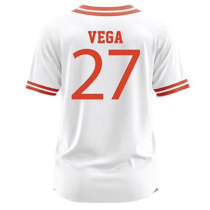 UTEP - NCAA Softball : Tatyana Vega - White Jersey-1