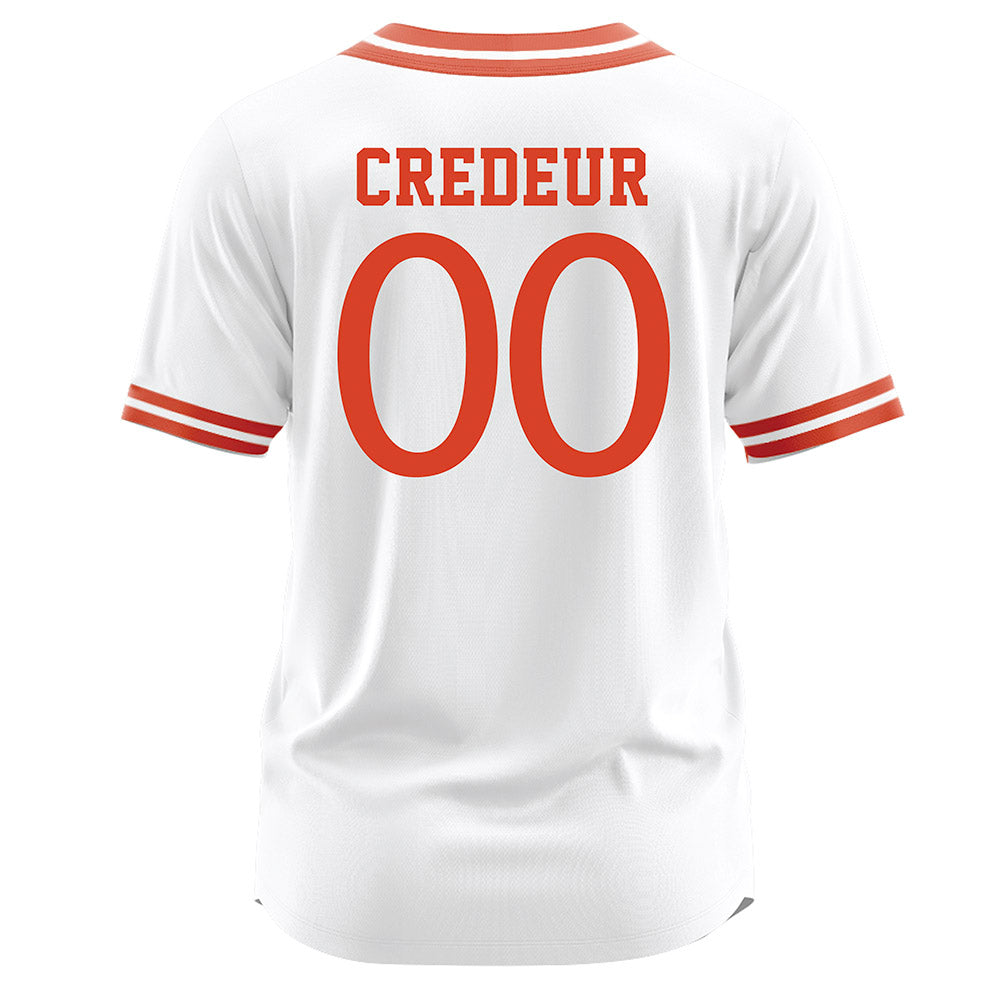 UTEP - NCAA Softball : Jordan Credeur - White Jersey-1