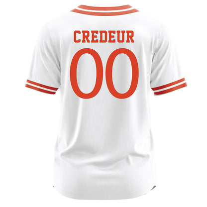 UTEP - NCAA Softball : Jordan Credeur - White Jersey-1