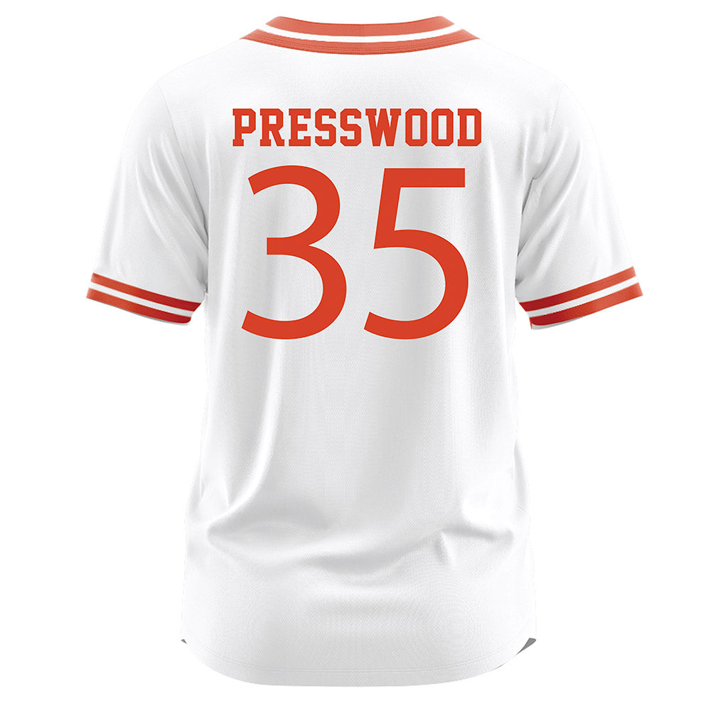 UTEP - NCAA Softball : Ryann Presswood - White Jersey-1
