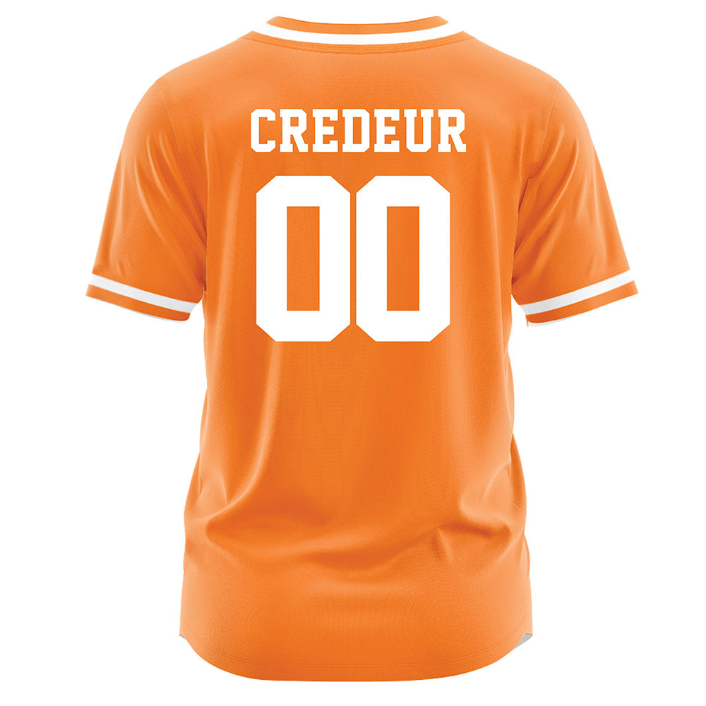 UTEP - NCAA Softball : Jordan Credeur - Orange Jersey-1