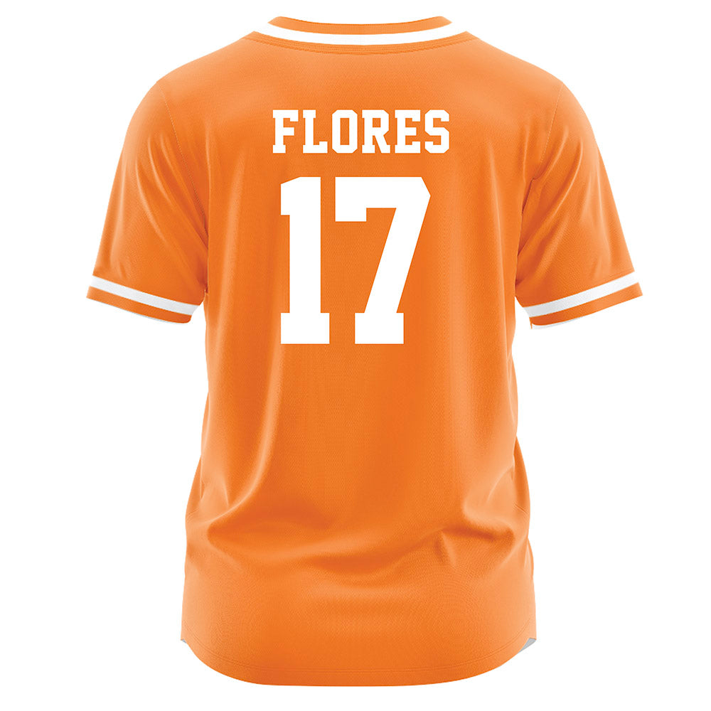 UTEP - NCAA Softball : Arianna Flores - Orange Jersey-1