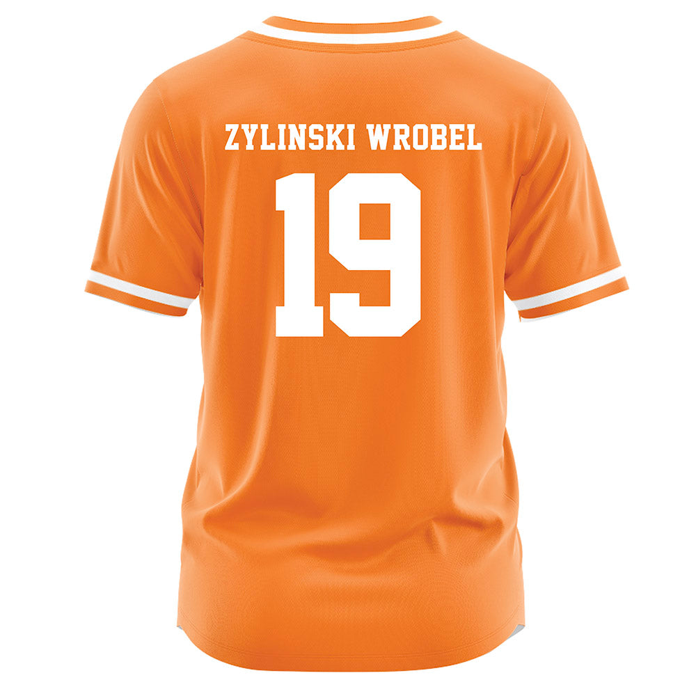 UTEP - NCAA Softball : Mallory Zylinski wrobel - Orange Jersey-1
