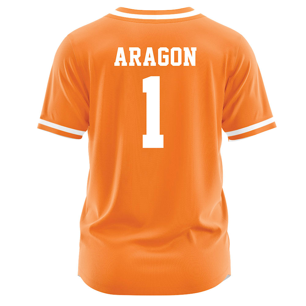 UTEP - NCAA Softball : Johnna Aragon - Orange Jersey-1