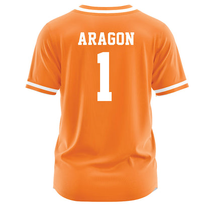 UTEP - NCAA Softball : Johnna Aragon - Orange Jersey-1