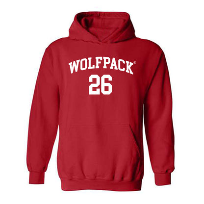 NC State - NCAA Men's Soccer : Samuel Terranova - Sports Shersey Hooded Sweatshirt