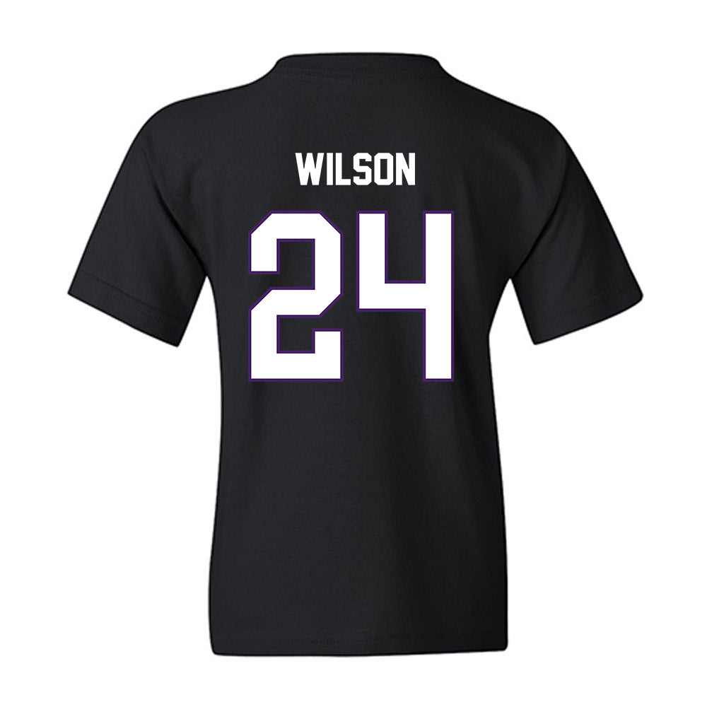 Northern Iowa - NCAA Men's Basketball : Jalen Wilson - Replica Shersey Youth T-Shirt-1