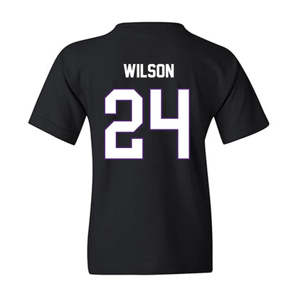Northern Iowa - NCAA Men's Basketball : Jalen Wilson - Replica Shersey Youth T-Shirt-1